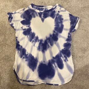 TIE dye short sleeve shirt